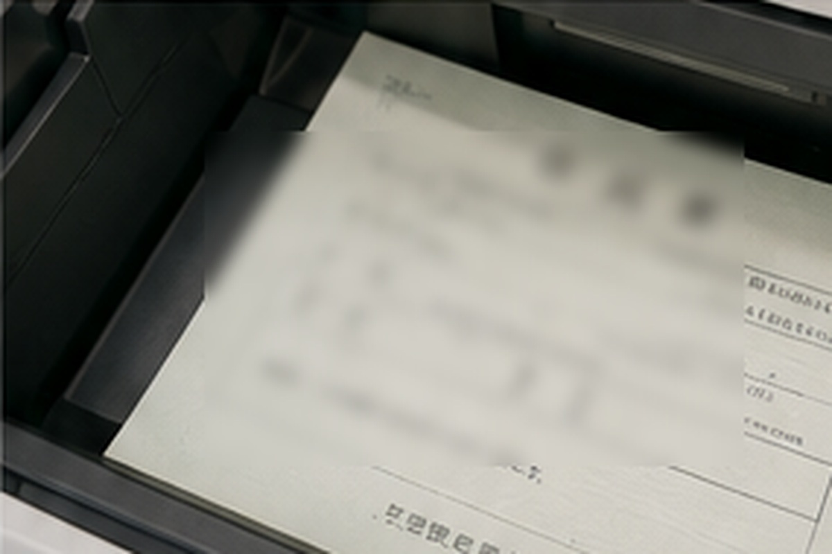 Printed certificate in a convenience store kiosk output tray