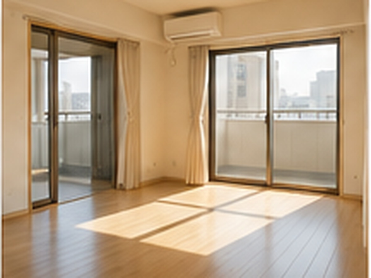 Bright unfurnished apartment viewed during a rental search